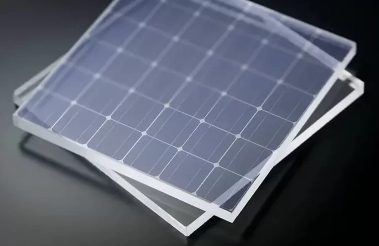 Vidro Transparente - Painel Solar Fotovoltaico