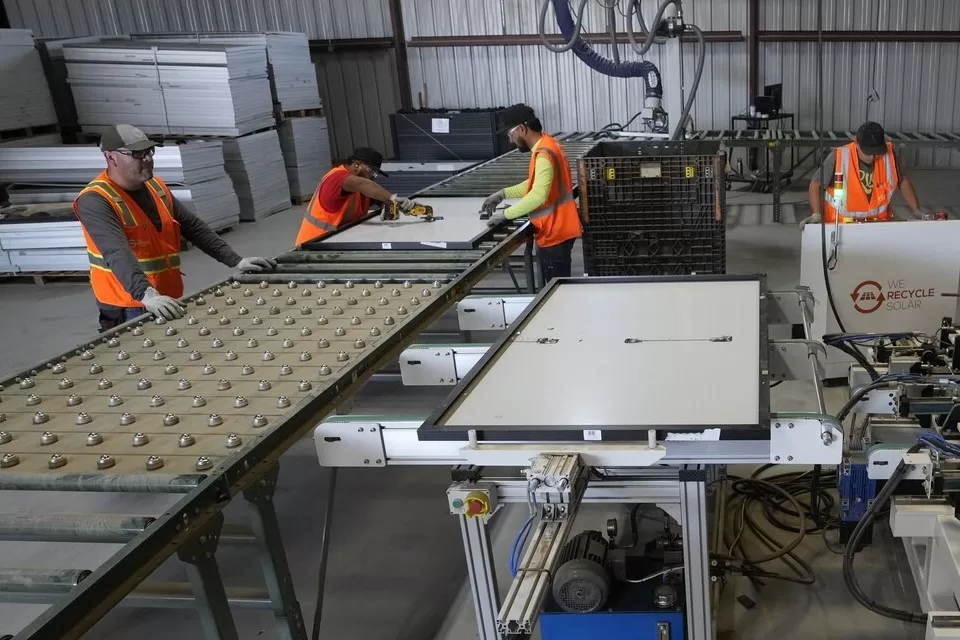 Processo De Reciclagem De Painéis Solares Da We Recycle Solar