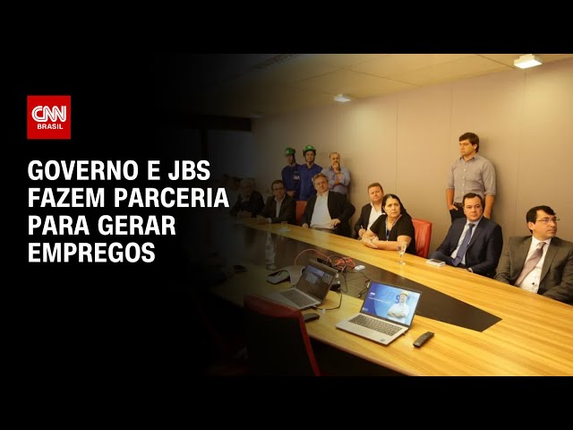 Governo E Jbs Fazem Parceria Para Gerar Empregos | Cnn Prime Time