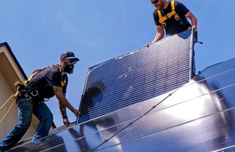 Instalação De Painéis Solares