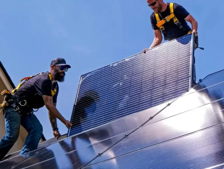 Instalação De Painéis Solares