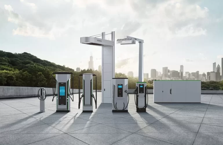 Carregador Veículos Elétricos Siemens Sicharge-D