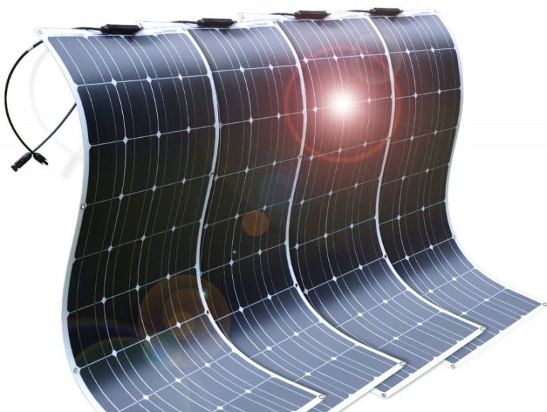 Painéis Solares Curvos