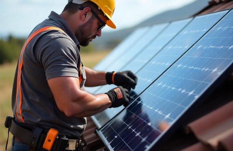 Instalador De Painéis Solares Fotovoltaicos