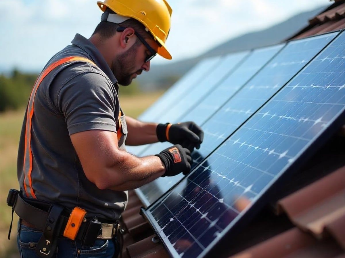 Instalador De Painéis Solares Fotovoltaicos