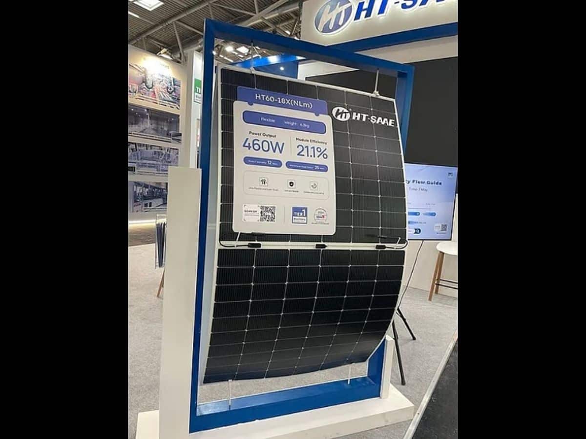 Energia Sem Complicações Com O Novo Painel Solar Flexível Da Ht-Saae 3 Painel Solar Flexivel Ht-Saae