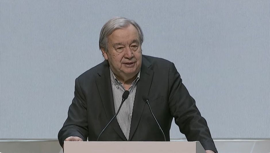 Cop30: Não Há Solução Sem Transição Para Energias Renováveis, Diz Guterres