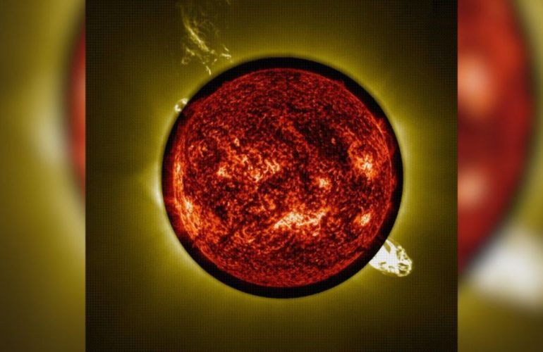 Impressionante Sequência De Erupções Solares São Captadas Pela Esa; Veja